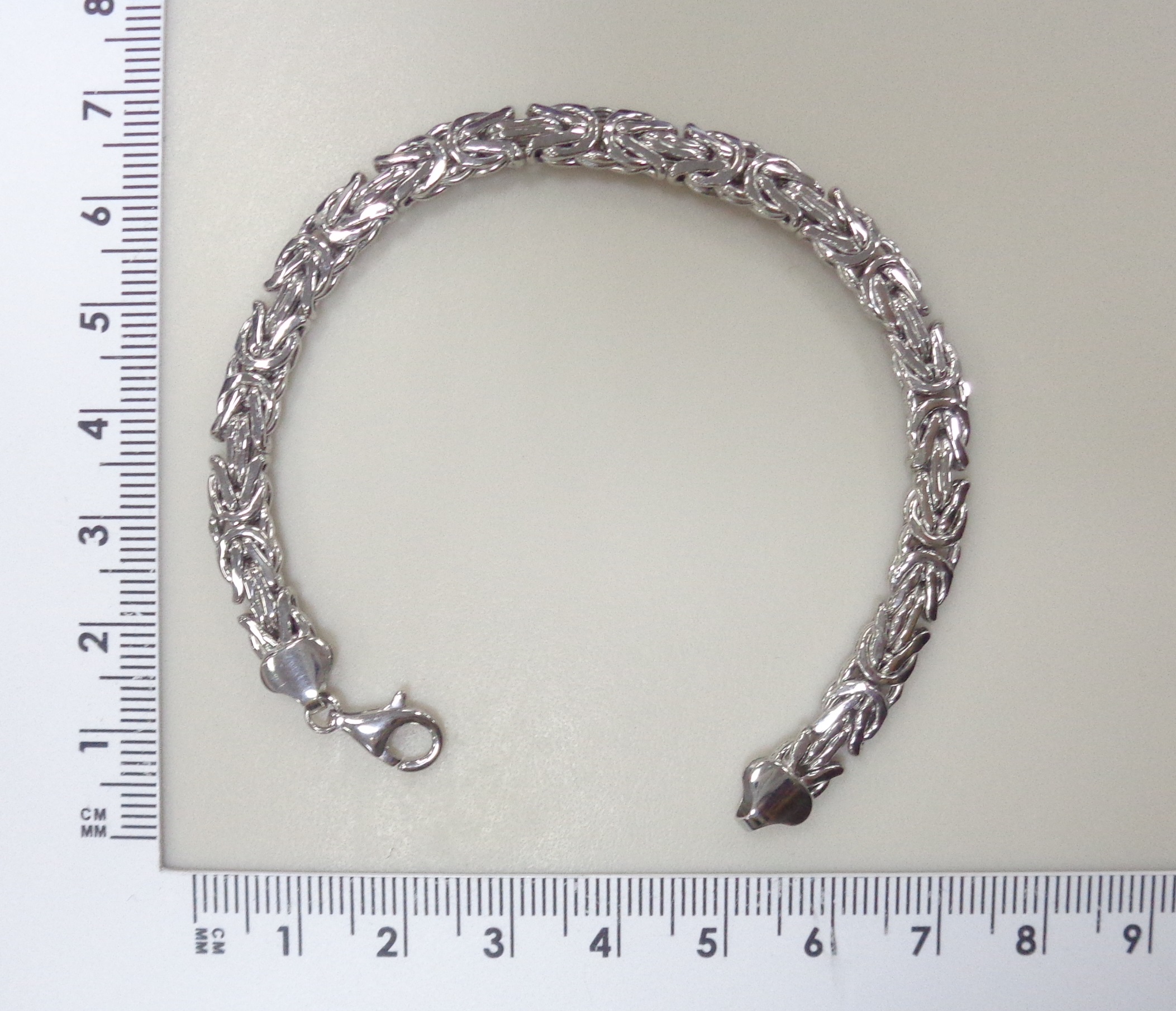 Серебряный браслет плетение "Фантазийное"